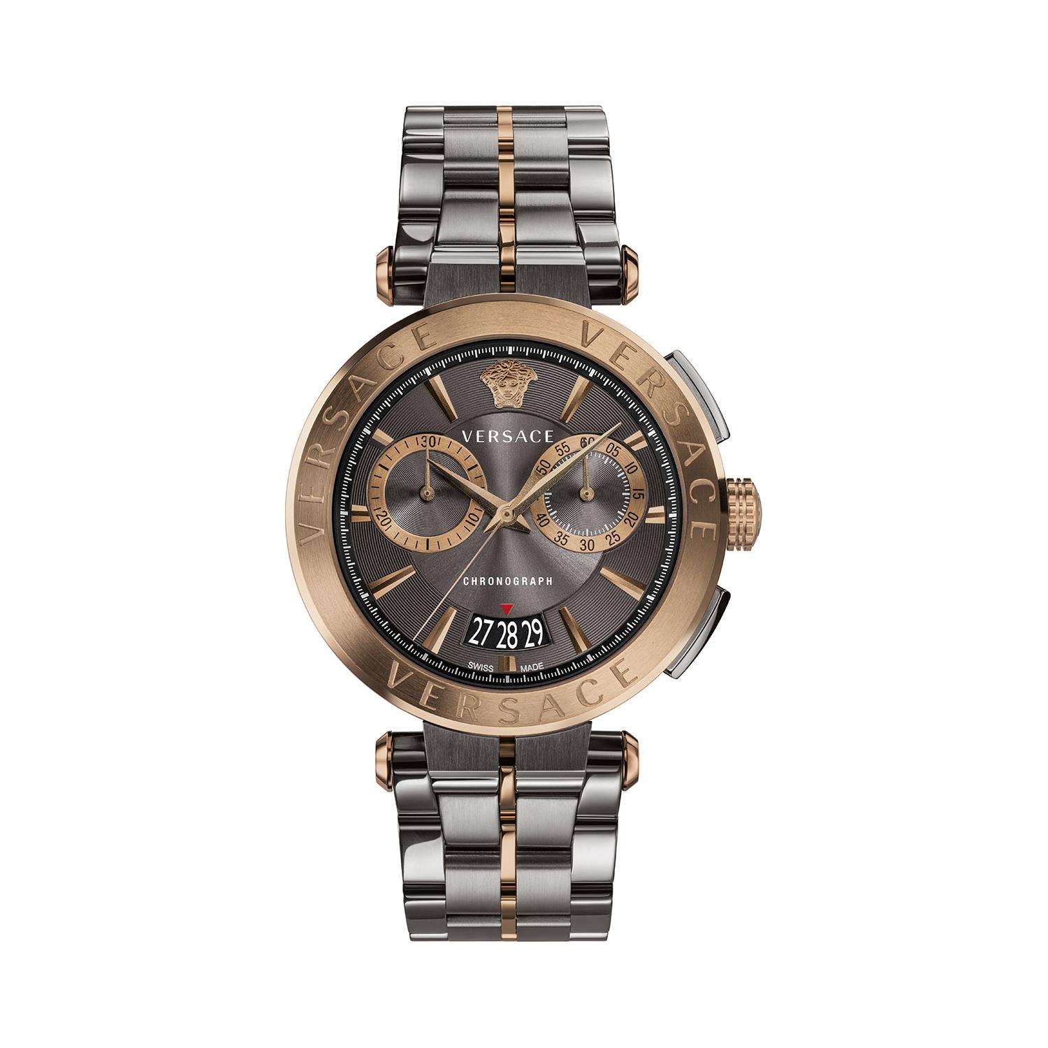 Versace VBR05 Çift Renk Erkek Kol Saati L-1659