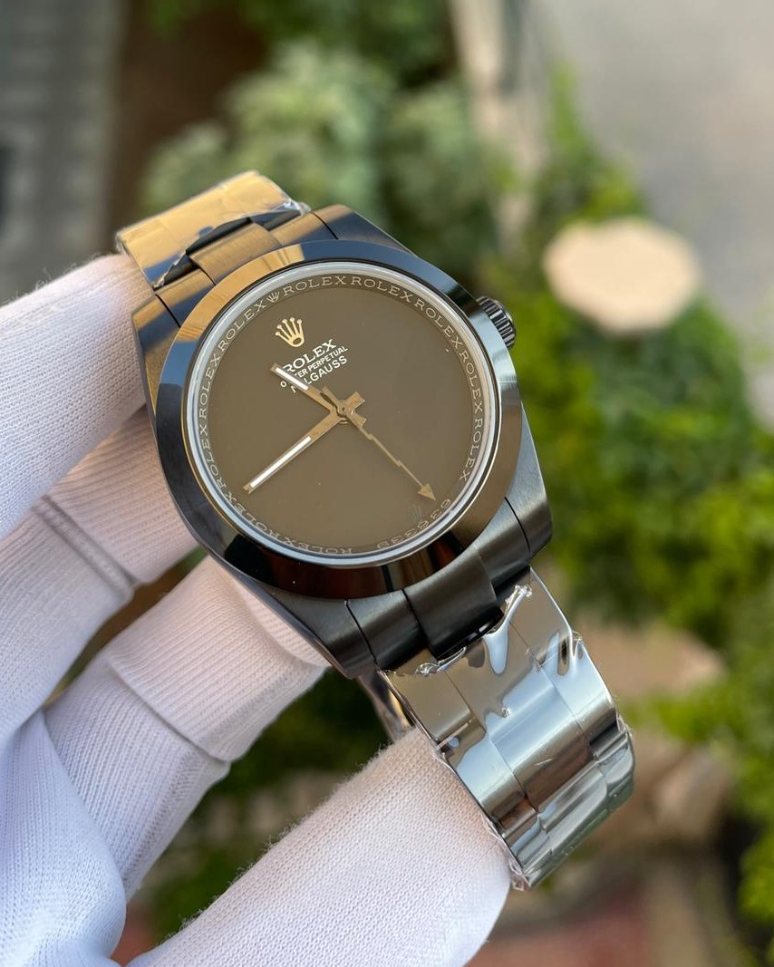 Shop Rolex Black Rolex Milgauss Dark Knight Rolex Oyster Perpetual