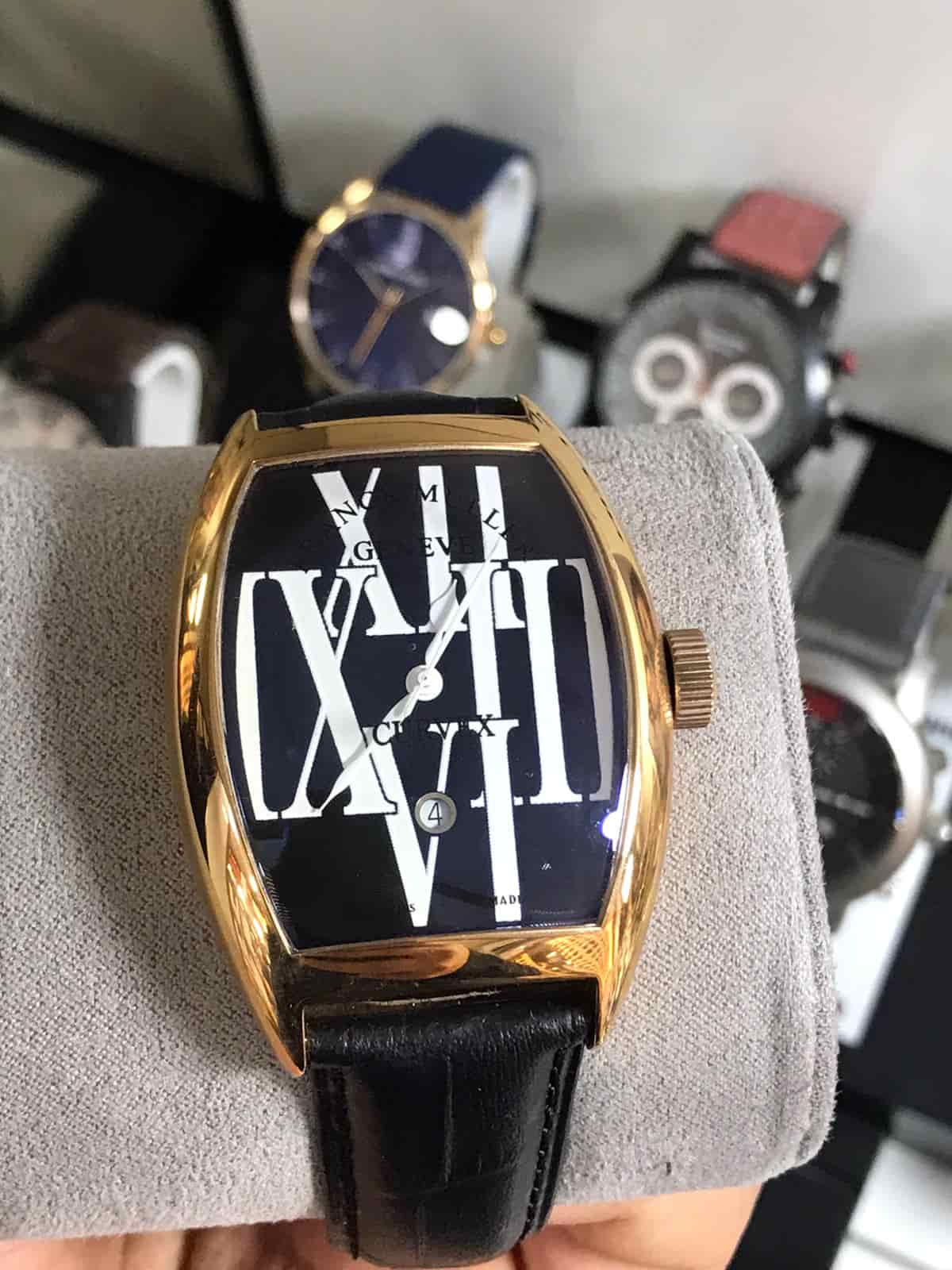 Franck Muller Curvex Siyah L-504